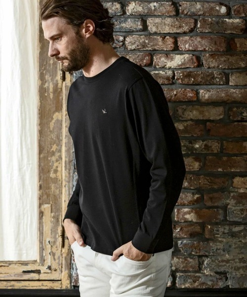 【セール】1PIU1UGUALE3 RELAX(ウノピゥウノウグァーレトレ リラックス)ラインストーンバックロゴロングTシャツ(Tシャツ/カットソー)|1PIU1UGUALE3 RELAX (ウノピゥウノウグァーレトレ リラックス) 【セール】1PIU1UGUALE3 RELAX(ウノピゥウノウグァーレトレ リラックス)ラインストーンバックロゴロングTシャツ(Tシャツ/カットソー)|1PIU1UGUALE3 RELAX (ウノピゥウノウグァーレトレ リラックス)