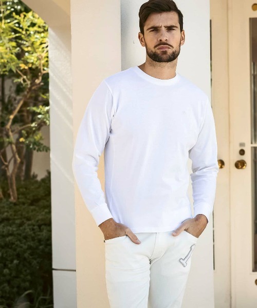 【セール】1PIU1UGUALE3 RELAX(ウノピゥウノウグァーレトレ リラックス)ラインストーンバックロゴロングTシャツ(Tシャツ/カットソー)|1PIU1UGUALE3 RELAX (ウノピゥウノウグァーレトレ リラックス) 【セール】1PIU1UGUALE3 RELAX(ウノピゥウノウグァーレトレ リラックス)ラインストーンバックロゴロングTシャツ(Tシャツ/カットソー)|1PIU1UGUALE3 RELAX (ウノピゥウノウグァーレトレ リラックス)