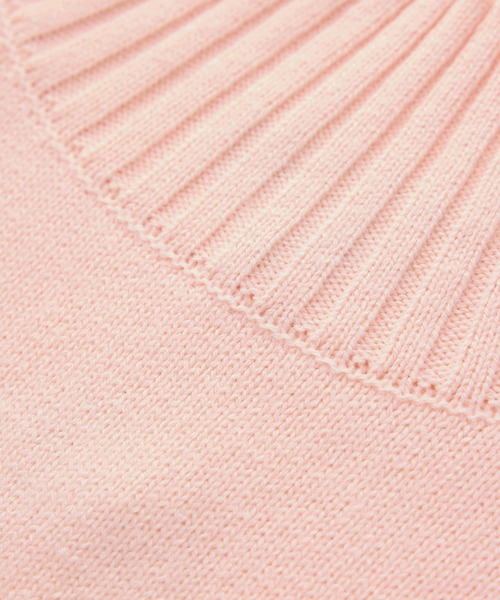 セール】ハイネックラグランニットプルオーバー/帯電防止・洗濯機OK