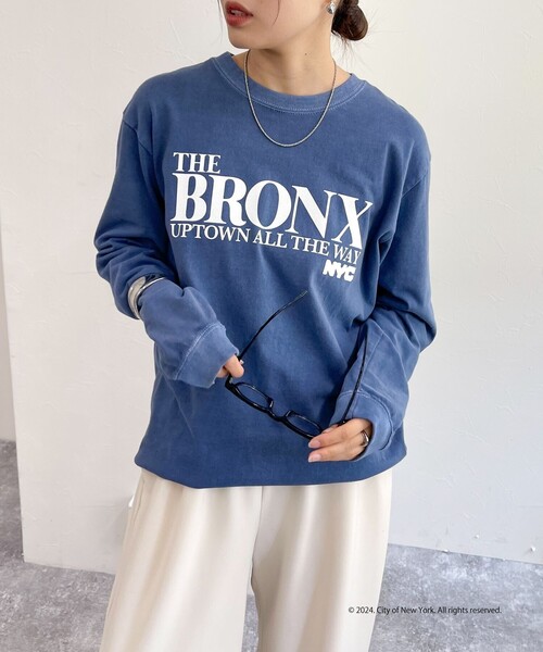 fredy emue(フレディエミュ)の「【GOOD ROCK SPEED/グッドロックスピード】NYCロンT(Tシャツ/カットソー・レディース・ネイビー・FREE)」の1枚目の写真