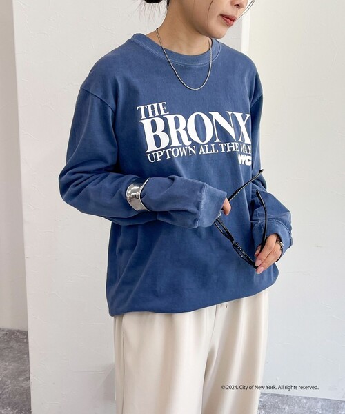 fredy emue(フレディエミュ)の「【GOOD ROCK SPEED/グッドロックスピード】NYCロンT(Tシャツ/カットソー・レディース・ネイビー・FREE)」の16枚目の写真