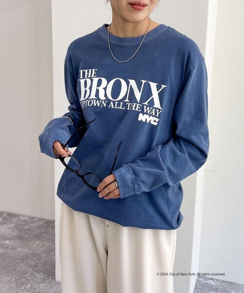 fredy emue(フレディエミュ)の「【GOOD ROCK SPEED/グッドロックスピード】NYCロンT(Tシャツ/カットソー・レディース・ネイビー・FREE)」の15枚目の写真