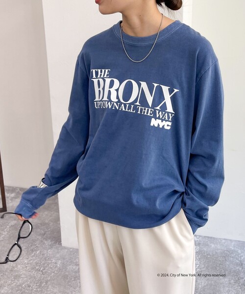 fredy emue(フレディエミュ)の「【GOOD ROCK SPEED/グッドロックスピード】NYCロンT(Tシャツ/カットソー・レディース・ネイビー・FREE)」の10枚目の写真