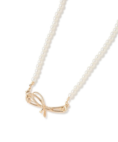 ROPE' PICNIC（ロペピクニック）の「マルチウェイセパレートパールネックレス＆ブローチ（ネックレス・レディース・ゴールド系その他/ゴールド・FREE）」の5枚目の写真