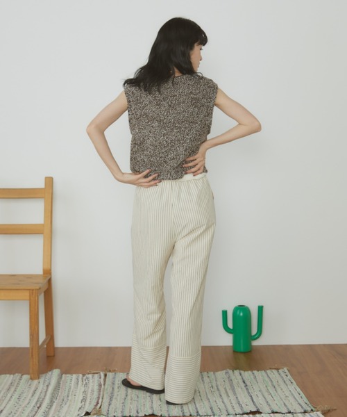 MERLOT（メルロー）の「メランジベスト（ベスト・レディース・ブラウン/ネイビー・FREE）」の13枚目の写真