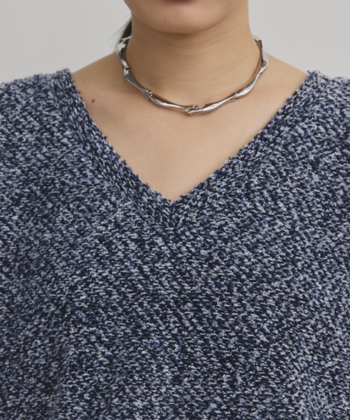 MERLOT（メルロー）の「メランジベスト（ベスト・レディース・ブラウン/ネイビー・FREE）」の3枚目の写真