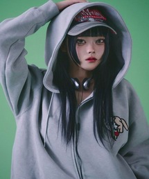 GALFY ダンボ プリント パーカー グレー GALFY】イヌックリンパーカー | OUR BRAND,GALFY | PRESSING WEB