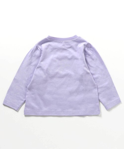 apres les cours（アプレレクール）の「7days Style/モチーフフレアTシャツ（Tシャツ/カットソー・キッズ・レッド/ラベンダー/ネイビー/ブラック/アイボリー/グレー・80/90/100/110/120/130/140）」の10枚目の写真