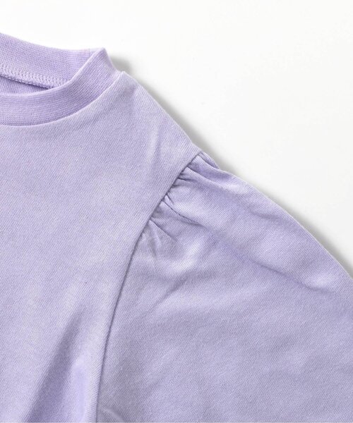 apres les cours（アプレレクール）の「7days Style/モチーフフレアTシャツ（Tシャツ/カットソー・キッズ・レッド/ラベンダー/ネイビー/ブラック/アイボリー/グレー・80/90/100/110/120/130/140）」の16枚目の写真