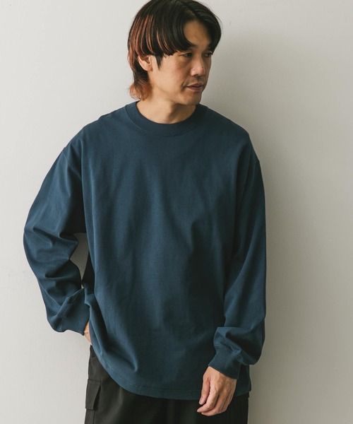 新品1dozen　ビッグスリーブTシャツアーバンリサーチドアーズ つばめ丸 セール】USAコットン ロングスリーブ Tシャツ（Tシャツ/カットソー