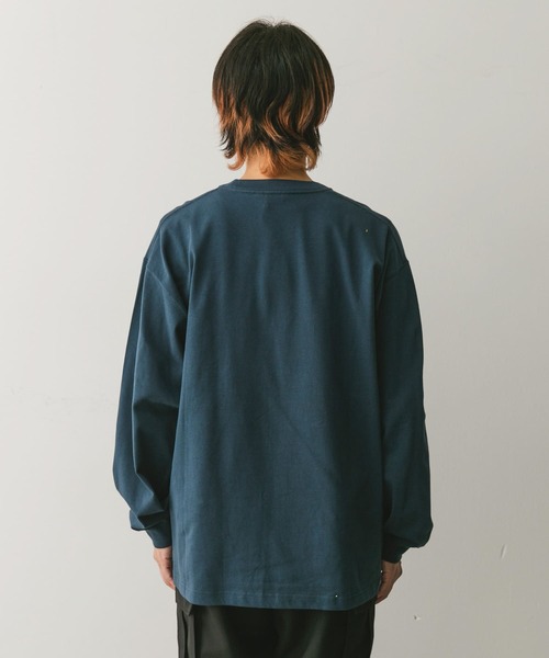 新品1dozen　ビッグスリーブTシャツアーバンリサーチドアーズ つばめ丸 セール】USAコットン ロングスリーブ Tシャツ（Tシャツ/カットソー