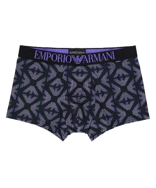 早割航空券 セール】EMPORIO ARMANI ALL OVER PRINTED MICROFIBER ボクサー 服＆ファッション小物