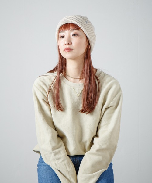 RACAL(ラカル)の「2way Plain Color Knit Beanie / 2ウェイプレーンカラーニットビーニー(ニットキャップ/ビーニー・レディース・ブラック/ベージュ/ブラウン/グレー/ピンク/オレンジ/ブルー/アイボリー/オリーブ/パープル・FREE)」の20枚目の写真