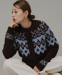 URBAN RESEARCH Sonny Label | 柄編みニットカーディガン(カーディガン/ボレロ)