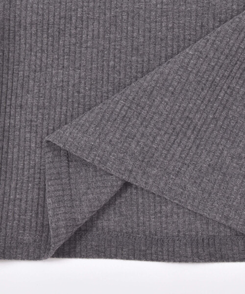 SLAP SLIP（スラップスリップ）の「無地ボーダー花柄肩フリルリボン付き長袖Tシャツ(80~130cm)（Tシャツ/カットソー・キッズ・ピンク/ホワイト系その他2/グレー・80ｃｍ/90cm/110cm/100cm/120cm/130cm）」の15枚目の写真