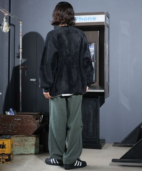 PBLIM(ページボーイリム)の「PBLIM/フェザーカーディガン(カーディガン/ボレロ・レディース・ブラック/レッド/イエロー・MEDIUM/SMALL)」の8枚目の写真