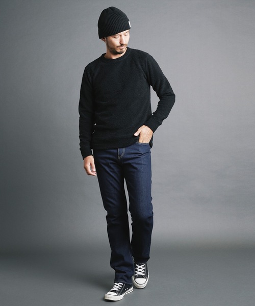 専用！　DimMoire 超ロングスリーブニット ブラック×グレー DimMoire【ディムモアール】超ロングスリーブニットII/Black - メルカリ