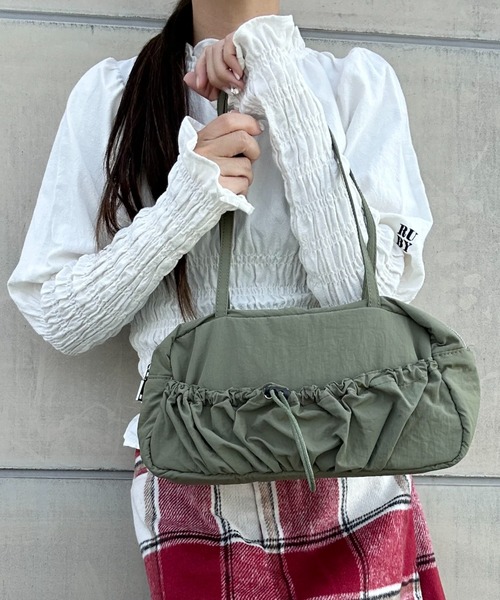 RUBY AND YOU（ルビーアンドユー）の「［select］ドロストショルダーバッグ（ショルダーバッグ・レディース・アイボリー/カーキ/ブラック・FREE）」の17枚目の写真