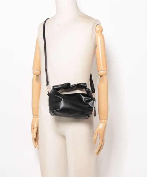 TONE SELECT GOODS(トーンセレクトグッズ)の「urbanfemine./PU2wayミニショルダーバッグ U7339(ショルダーバッグ・レディース・グリーン/ホワイト/ブラック・FREE)」の19枚目の写真