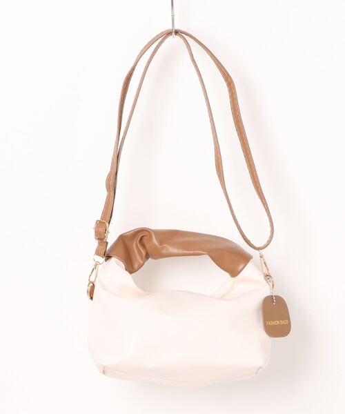 TONE SELECT GOODS(トーンセレクトグッズ)の「urbanfemine./PU2wayミニショルダーバッグ U7339(ショルダーバッグ・レディース・グリーン/ホワイト/ブラック・FREE)」の11枚目の写真