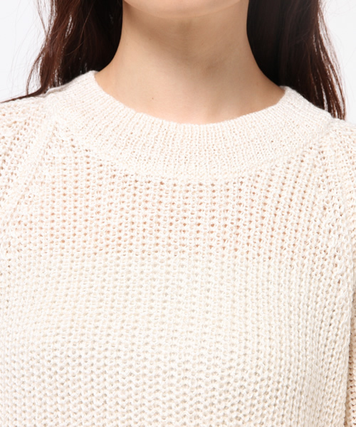ROSE BUD（ローズバッド）の「LK-15247 HI/N FRINGE P/O（ニット