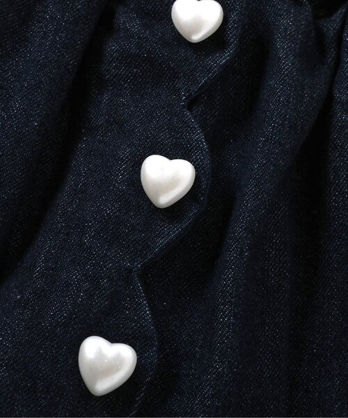 apres les cours（アプレレクール）の「スカラップスカート風キュロット（その他パンツ・キッズ・ベージュ/インディゴブルー・80/90/100/110/120/130/140）」の9枚目の写真