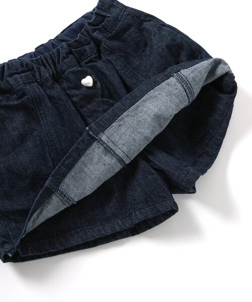 apres les cours（アプレレクール）の「スカラップスカート風キュロット（その他パンツ・キッズ・ベージュ/インディゴブルー・80/90/100/110/120/130/140）」の13枚目の写真