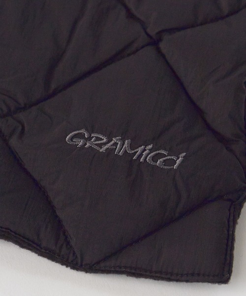 Gramicci（グラミチ）の「Gramicci×TAION/グラミチ×タイオン DOWN SCARF ダウンスカーフ ダウンマフラー（バンダナ/スカーフ・メンズ・ブラック/グレー/ダークブラウン・FREE）」の8枚目の写真