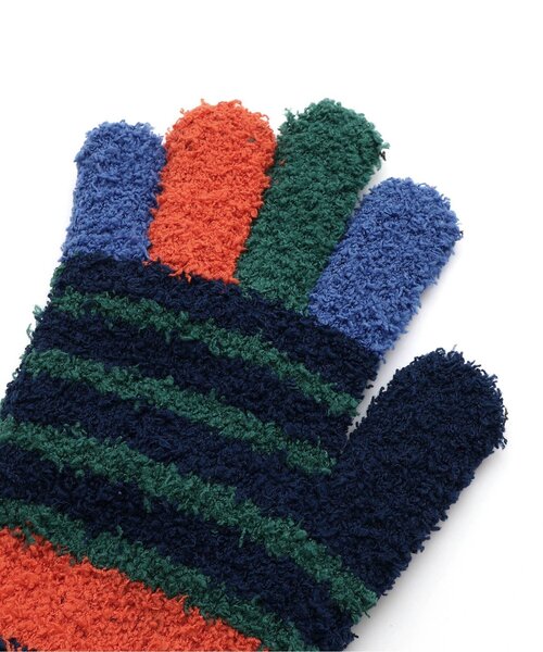 Ampersand(アンパサンド)の「カラフル マシュマロニット手袋(手袋・キッズ・ベージュ/チャコール/ネイビー/サックスブルー・95/120/140)」の14枚目の写真