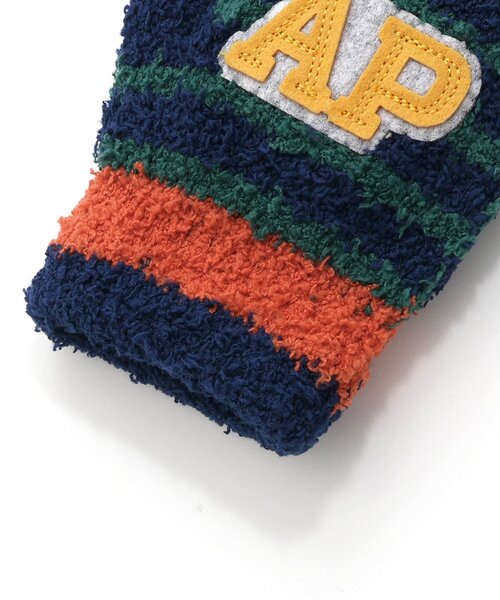 Ampersand(アンパサンド)の「カラフル マシュマロニット手袋(手袋・キッズ・ベージュ/チャコール/ネイビー/サックスブルー・95/120/140)」の17枚目の写真
