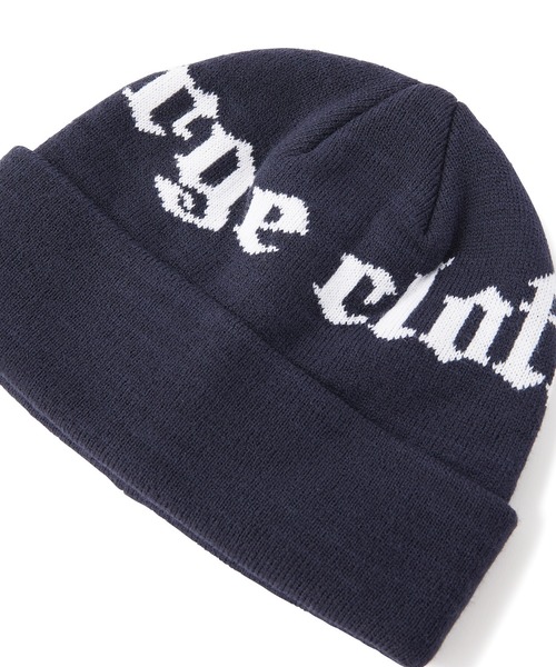 XLARGE（エクストララージ）の「OLD ENGLISH LOGO CUFF BEANIE（ニットキャップ/ビーニー・メンズ・ブラック/ブラウン/ネイビー・ONE SIZE）」の12枚目の写真