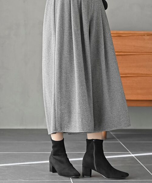 rps（アールピーエス）の「ジャガードタックワイドパンツ（その他パンツ・レディース・チャコールグレー/ブラウン/ブラック・フリー）」の13枚目の写真