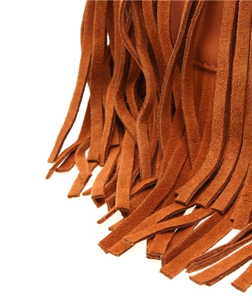 mystic（ミスティック）の「【mystic】縦長フリンジショルダー（ショルダーバッグ・レディース・ブラック/ベージュ/キャメル・FREE）」の11枚目の写真