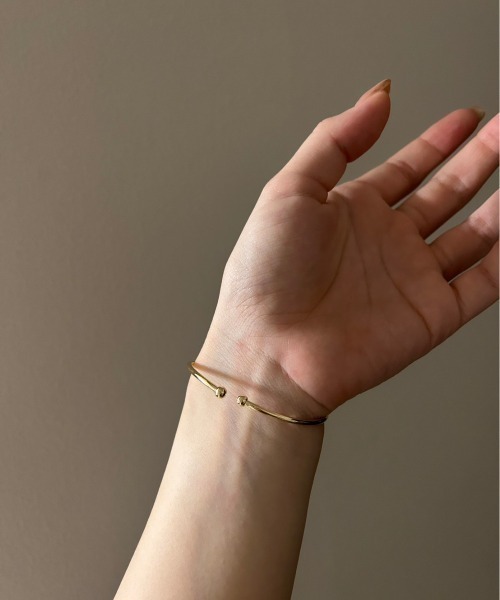 ciite'（シーテ）の「ウェーヴィー ブレスレット（ブレスレット・レディース・ゴールド/シルバー・FREE）」の10枚目の写真