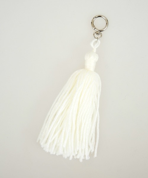 ひろこママ タッセルキーホルダー 812 セール】an meets zakka ビッグフリンジタッセルキーホルダー