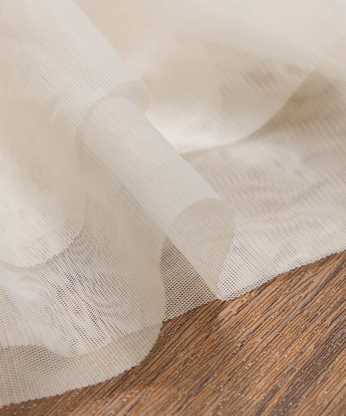 ROPE' PICNIC(ロペピクニック)の「前後2WAY/フリルチュールビスチェ(ベスト・レディース・グレー/キナリ・38)」の3枚目の写真