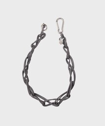 NULABEL | 【NULABEL/ニューレーベル】NATURAL DYED NYLONROPE CARABINER 01(ウォレットチェーン)