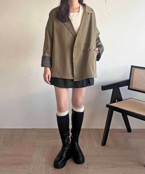 apres jour clair（アプレジュールクレア）の「【apres jour clair】ストレッチロングブーツ【ZOZOTOWN限定アイテム】（ブーツ・レディース・ブラック・LARGE/SMALL/MEDIUM/X-LARGE）」の2枚目の写真