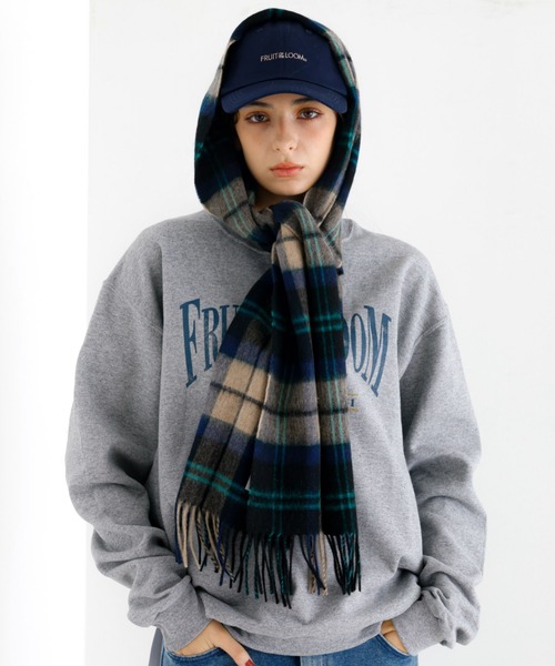 Barbour(バブアー)の「【BARBOUR/バブアー】タータンスカーフ / マフラー / ウール / チェック / ユニセックス / ギフト / WEB限定(ストール/ショール・レディース・ホワイト系その他2/ホワイト系その他/イエロー系その他/グリーン系その他/ブルー系その他/ピンク系その他/ブラック系その他・フリー)」の4枚目の写真