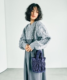 LEPSIM | 2WAYギャザーバッグ　250450(ショルダーバッグ)