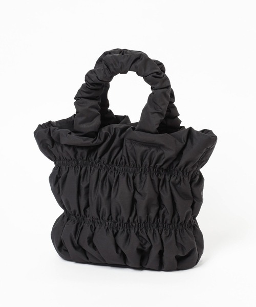 LEPSIM（レプシィム）の「2WAYギャザーバッグ　250450（ショルダーバッグ・レディース・ブラック/ネイビー/ボルドー・ONE SIZE）」の5枚目の写真