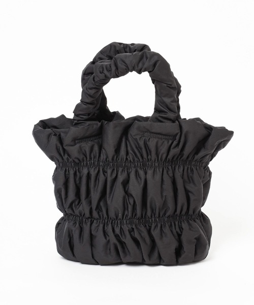 LEPSIM（レプシィム）の「2WAYギャザーバッグ　250450（ショルダーバッグ・レディース・ブラック/ネイビー/ボルドー・ONE SIZE）」の7枚目の写真