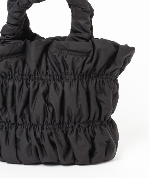 LEPSIM（レプシィム）の「2WAYギャザーバッグ　250450（ショルダーバッグ・レディース・ブラック/ネイビー/ボルドー・ONE SIZE）」の8枚目の写真