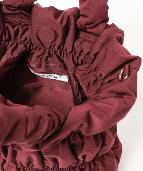 LEPSIM（レプシィム）の「2WAYギャザーバッグ　250450（ショルダーバッグ・レディース・ブラック/ネイビー/ボルドー・ONE SIZE）」の22枚目の写真