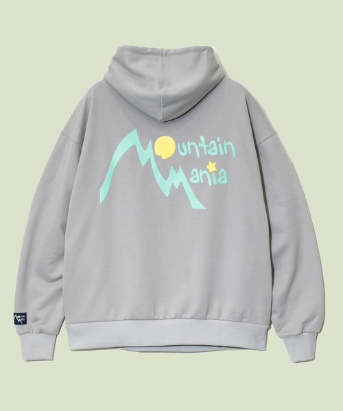 Mountain Mania（マウンテンマニア）の「Mountain Mania/マウンテンマニア　 T/C裏毛THICK LOGO プルパーカー（パーカー・メンズ・ブラック/ネイビー/グレー・MEDIUM/X-LARGE/LARGE）」の2枚目の写真