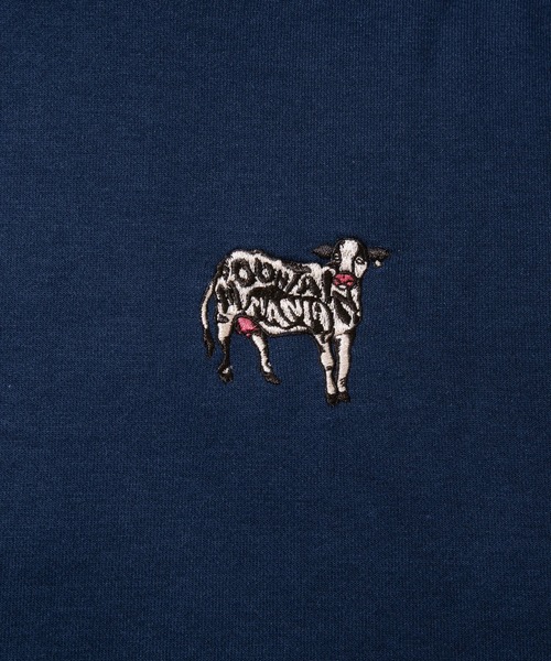 Mountain Mania（マウンテンマニア）の「Mountain Mania/マウンテンマニア　 T/C裏毛THICK LOGO プルパーカー（パーカー・メンズ・ブラック/ネイビー/グレー・MEDIUM/X-LARGE/LARGE）」の6枚目の写真