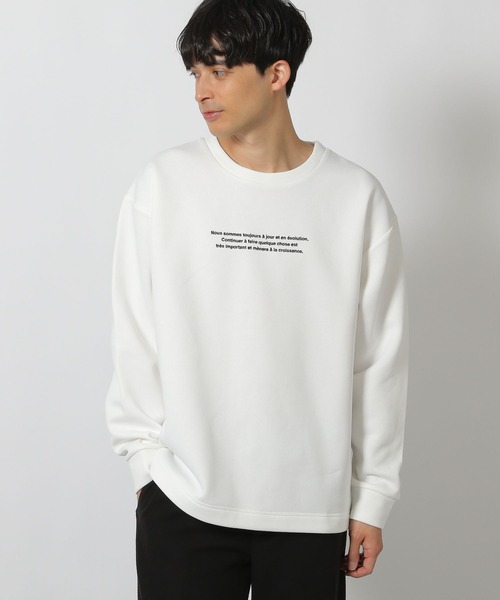 LAKOLE（ラコレ）の「ロゴアソートロンT長袖 / 240235（Tシャツ/カットソー・メンズ・グリーン/ブルー/ブラック/ホワイト・MEDIUM/LARGE）」の8枚目の写真