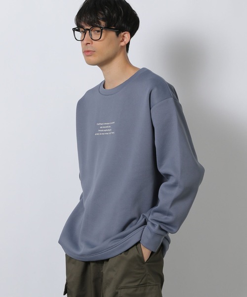 LAKOLE（ラコレ）の「ロゴアソートロンT長袖 / 240235（Tシャツ/カットソー・メンズ・グリーン/ブルー/ブラック/ホワイト・MEDIUM/LARGE）」の15枚目の写真