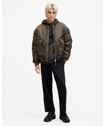 ALLSAINTS（オールセインツ）の「WARDEN WIDE LEG TROUSERS | WARDEN ワイド レッグ トラウザー（その他パンツ）」