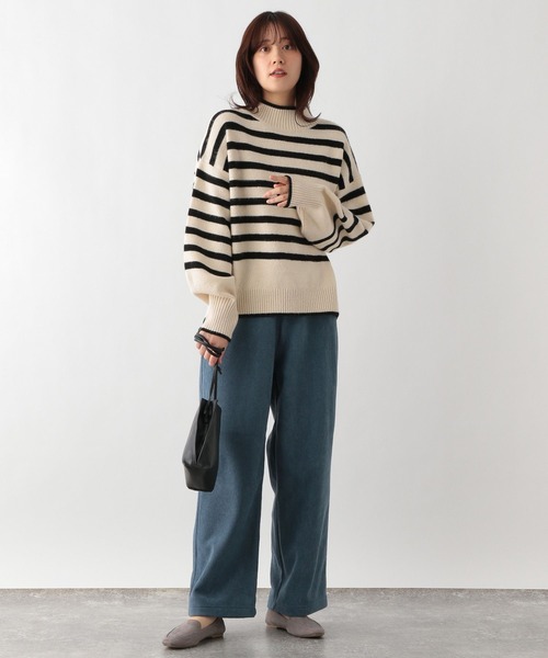 GLOBAL WORK Smile Seed Store(グローバルワーク スマイルシードストア)の「起毛カットコールパンツ/212317(その他パンツ・レディース・アイボリー/ブルー系その他4/チャコール・MEDIUM/LARGE)」の12枚目の写真